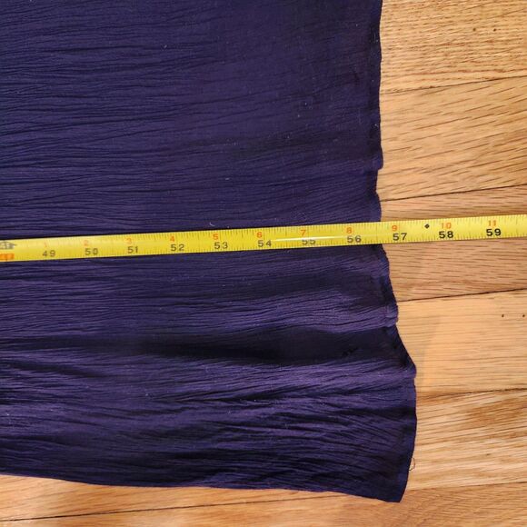 Cupcakes & Cashmere Kerrine Unique Colorful Navy Embroidered Maxi Dress Size 8 - Picture 9 of 14